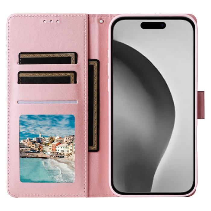 Bild 2,  iPhone 16 Pro Max Fodral Marmor Tryck Rosa - Teknikhallen.se