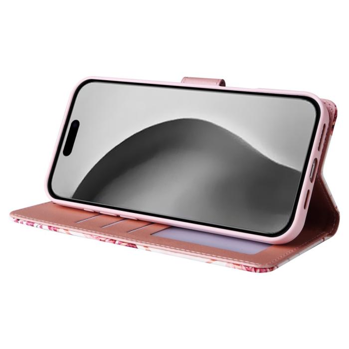 Bild 3,  iPhone 16 Pro Max Fodral Marmor Tryck Rosa - Teknikhallen.se