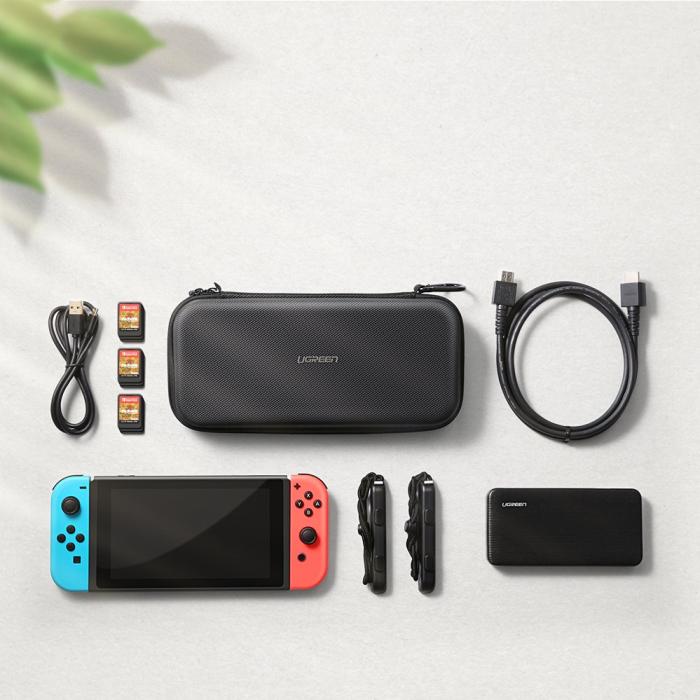 Bild 6, UGREEN Ugreen Nintendo Switch Förvaringsväska Svart - Teknikhallen.se