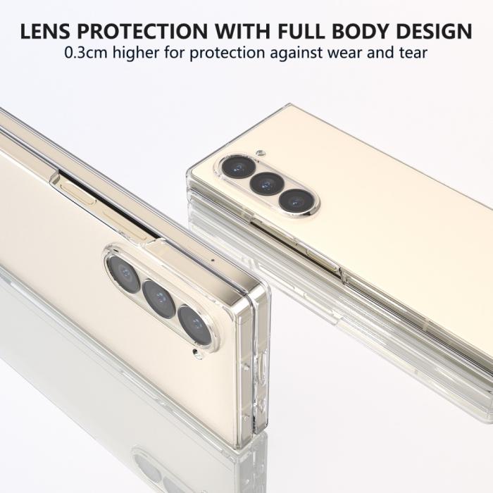Bild 4,  Galaxy Z Fold 6 Skal Transparent - Teknikhallen.se