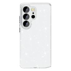  Samsung Galaxy S26 Ultra Skal Glitter TPU Vit - Teknikhallen.se