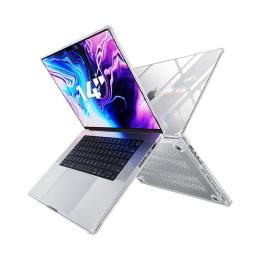 Supcase Supcase MacBook Pro 14 2021-2023 Skal Unicorn Beetle Transparent - Teknikhallen.se