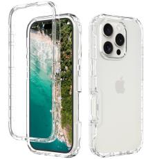  iPhone 16 Pro Max Skal Hybrid Defence Transparent - Teknikhallen.se