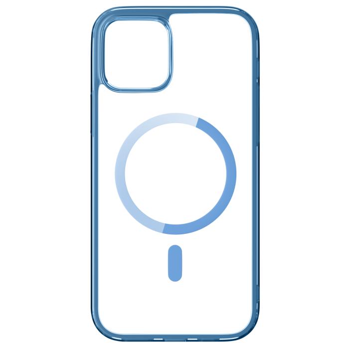 Bild 3, ColorPop ColorPop iPhone 12/12 Pro Skal CH MagSafe Transparent/Mörk Blå - Teknikhallen.se
