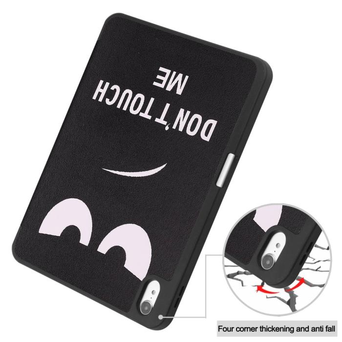 Bild 6,  iPad 11 2025 / 10.9 2022 Fodral Tri-Fold Pennhållare Dont Touch - Teknikhallen.se