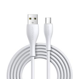 JOYROOM Joyroom 1m 3A USB-C Snabbladdning Kabel - Vit - Teknikhallen.se