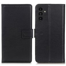 Samsung Galaxy A14 4G/5G Fodral L&auml;der Svart - Teknikhallen.se