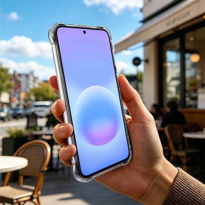 Bild 4, IMAK IMAK Samsung Galaxy A27 5G Skal Shockproof TPU Transparent - Teknikhallen.se