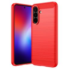  Samsung Galaxy A27 5G Skal TPU Brushed R&ouml;d - Teknikhallen.se