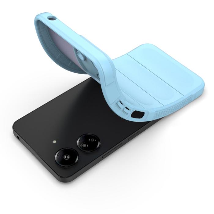 Bild 2,  Xiaomi Redmi 13C 4G Skal Magic Shield Ljus Blå - Teknikhallen.se
