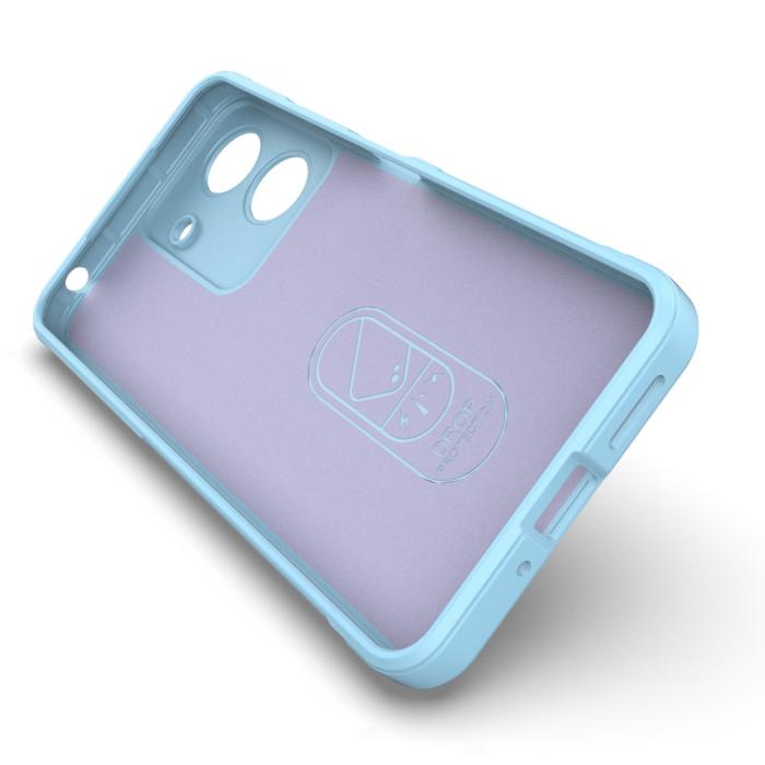 Bild 3,  Xiaomi Redmi 13C 4G Skal Magic Shield Ljus Blå - Teknikhallen.se