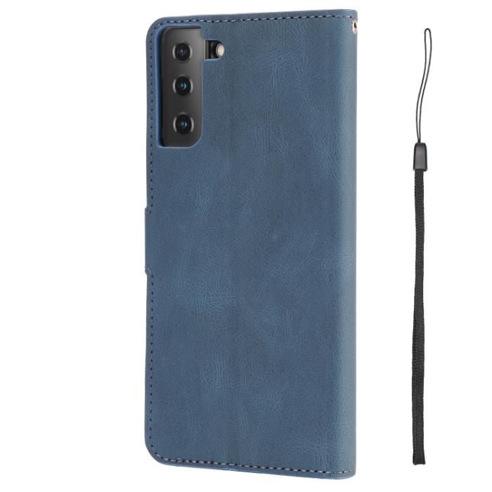 Bild 3,  Samsung Galaxy S22 Fodral Skin Touch Blå - Teknikhallen.se
