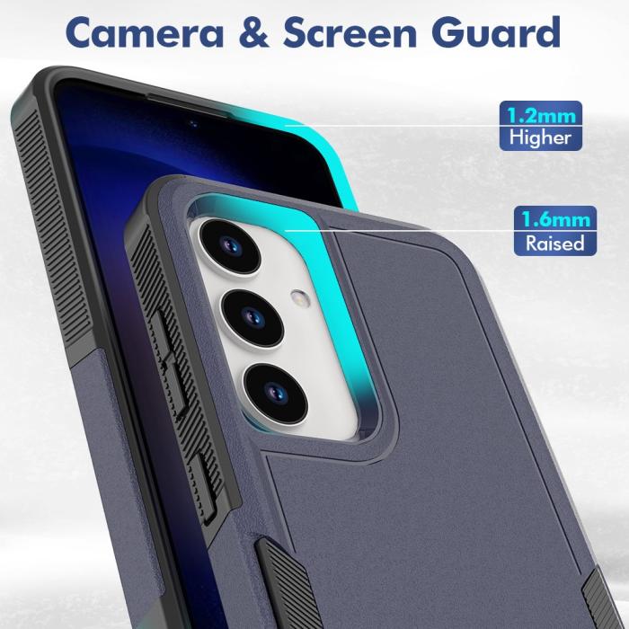 Bild 3,  Samsung Galaxy S24 Skal Xtreme Shockproof Hybrid Mörk Blå - Teknikhallen.se