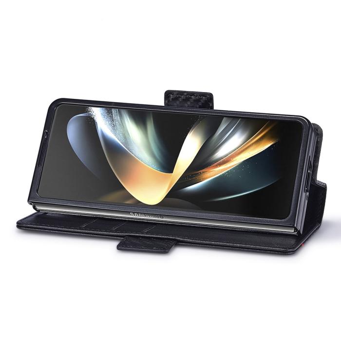Bild 3, LC.IMEEKE LC.IMEEKE Galaxy Z Fold 6 Fodral Kolfiber Textur Svart - Teknikhallen.se