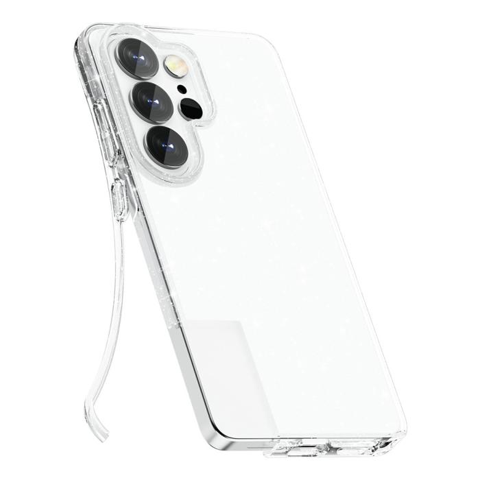 Bild 4,  Samsung Galaxy S26 Ultra Skal Glitter TPU Vit - Teknikhallen.se