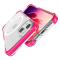  iPhone 15 Plus Skal MagSafe Shockproof Hybrid Rosa - Teknikhallen.se