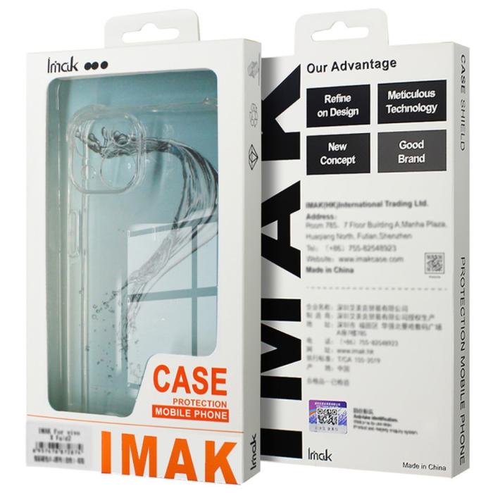 Bild 6, IMAK IMAK Motorola Edge 50 Pro 5G TPU Skal Transparent - Teknikhallen.se
