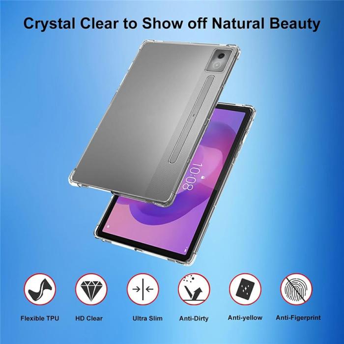 Bild 2,  Lenovo Idea Tab Pro Skal Shockproof TPU Transparent - Teknikhallen.se