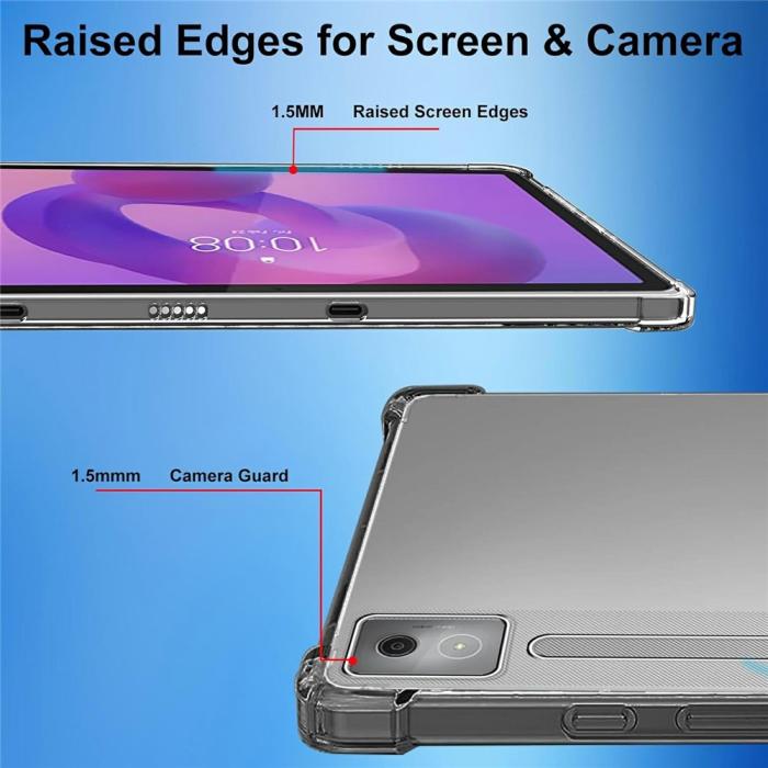 Bild 4,  Lenovo Idea Tab Pro Skal Shockproof TPU Transparent - Teknikhallen.se