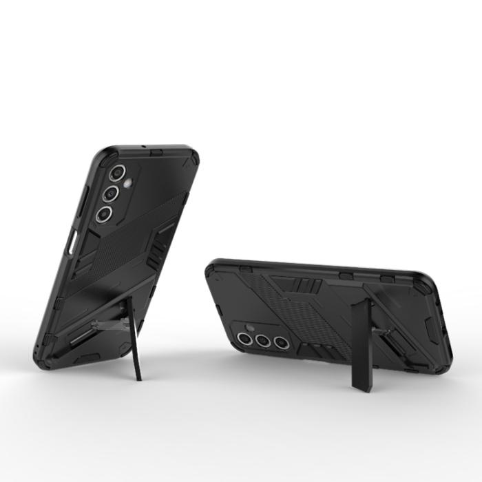 Bild 3,  Samsung Galaxy A24 5G Skal Hybrid Kickstand Svart - Teknikhallen.se