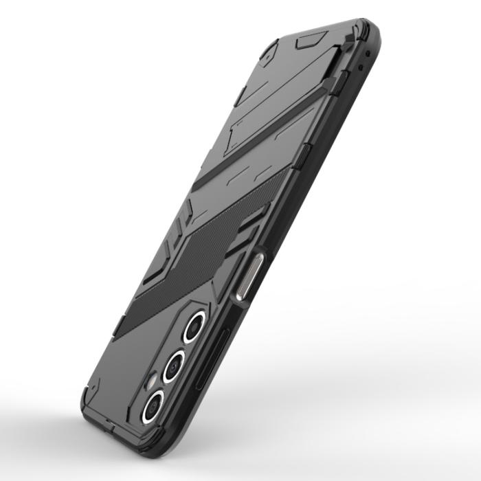 Bild 4,  Samsung Galaxy A24 5G Skal Hybrid Kickstand Svart - Teknikhallen.se