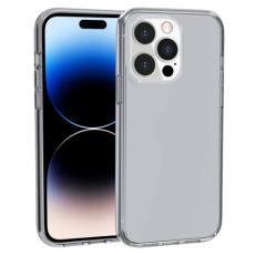  iPhone 14 Pro Max Skal Shockproof Semi Transparent Gr&aring; - Teknikhallen.se