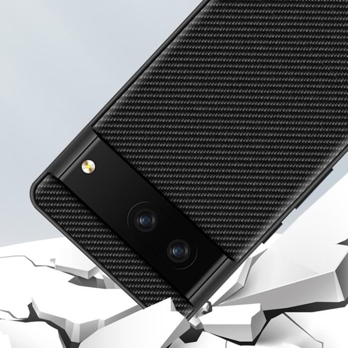 Bild 6,  Google Pixel 7 Skal Kolfiber Textur Svart - Teknikhallen.se
