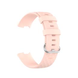  Armband Fitbit Charge 3 / 4 Ljus Rosa - Teknikhallen.se