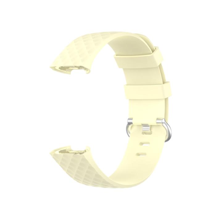 Bild 2,  Armband Fitbit Charge 3 / 4 Gul - Teknikhallen.se