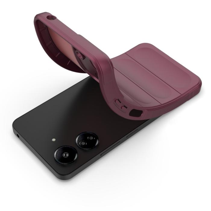 Bild 2,  Xiaomi Redmi 13C 4G Skal Magic Shield Vinröd - Teknikhallen.se