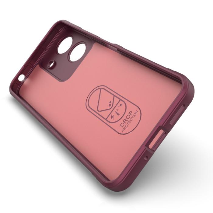 Bild 3,  Xiaomi Redmi 13C 4G Skal Magic Shield Vinröd - Teknikhallen.se