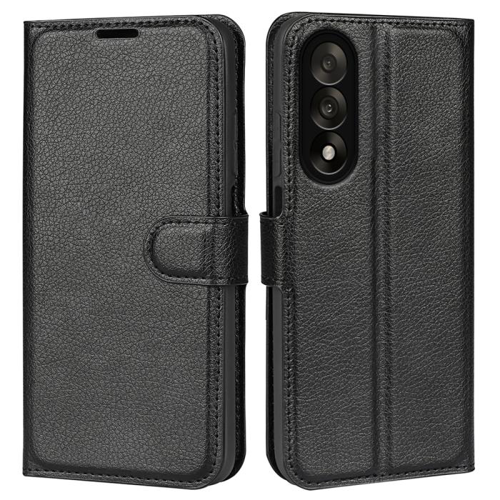 Bild 4,  OnePlus Nord 5 5G Fodral Litchi Läder Svart - Teknikhallen.se