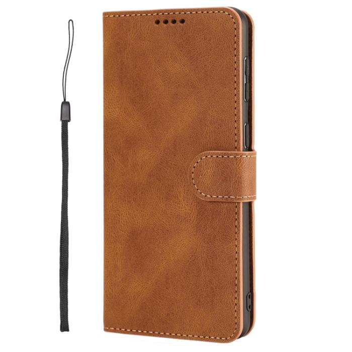 Bild 2,  Samsung Galaxy S22 Fodral Skin Touch Brun - Teknikhallen.se