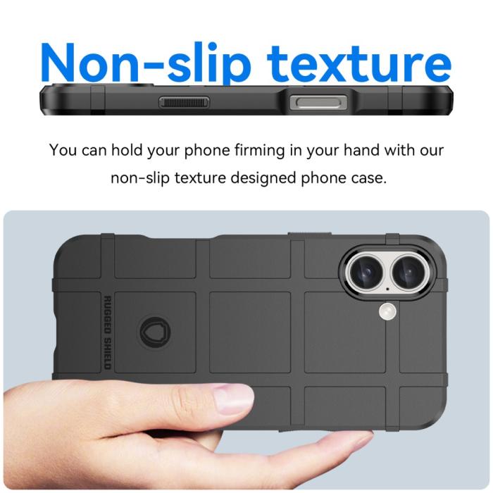 Bild 4,  iPhone 16 Plus Skal Robust Svart - Teknikhallen.se