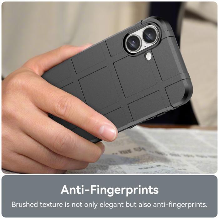 Bild 6,  iPhone 16 Plus Skal Robust Svart - Teknikhallen.se