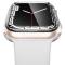 Spigen Spigen Apple Watch 41 mm Skal Ultra Hybrid Crystal Clear - Teknikhallen.se