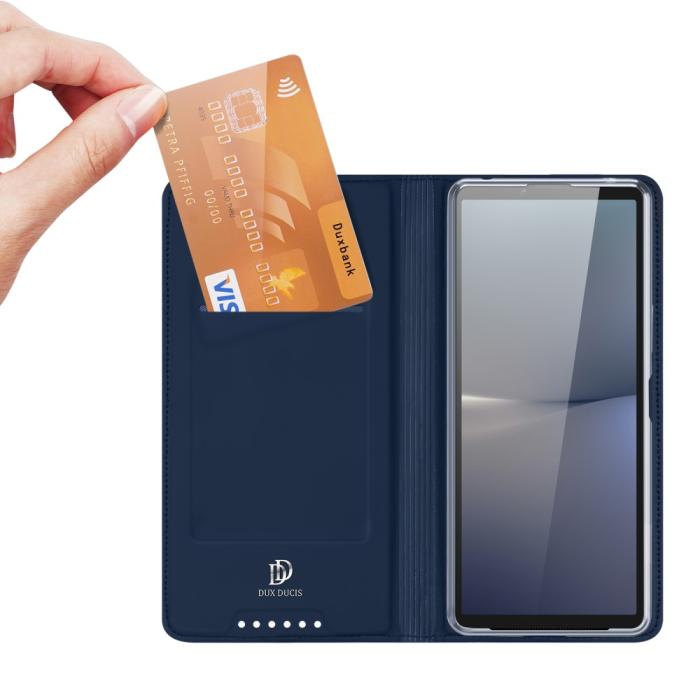 Bild 2, DUX DUCIS DUX DUCIS Sony Xperia 10 VI Fodral Skin Pro Blå - Teknikhallen.se