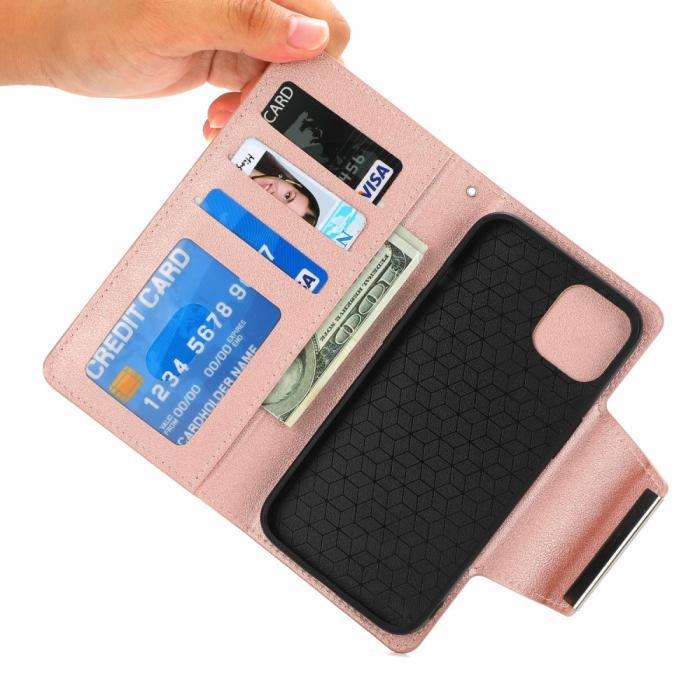 Bild 5,  iPhone 15 Plus 2in1 Magnet Fodral Roséguld - Teknikhallen.se