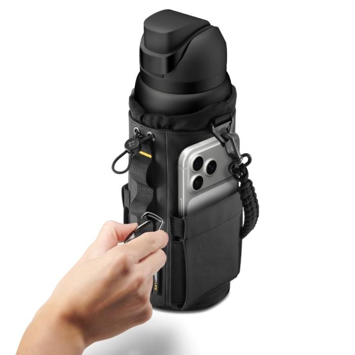 Bild 2, Spigen Spigen Tumbler Bag Svart - Teknikhallen.se