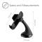 DESIRE2 DESIRE2 Car Holder Suction Mount - Teknikhallen.se