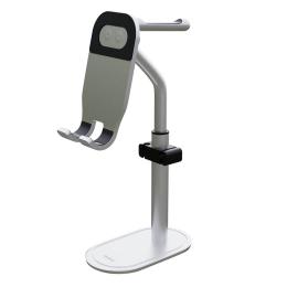 DESIRE2 DESIRE2 Headrest Pro Stand For headphone and phone silver - Teknikhallen.se