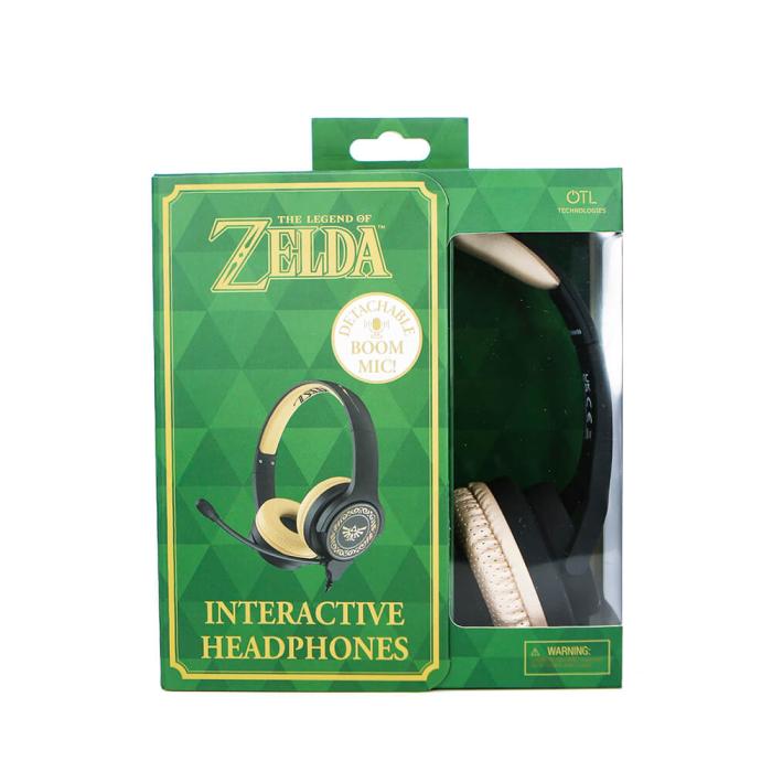 Bild 2, OTL Zelda Interaktiv Hörlur/Headset On-Ear Bom-Mikrofon - Teknikhallen.se