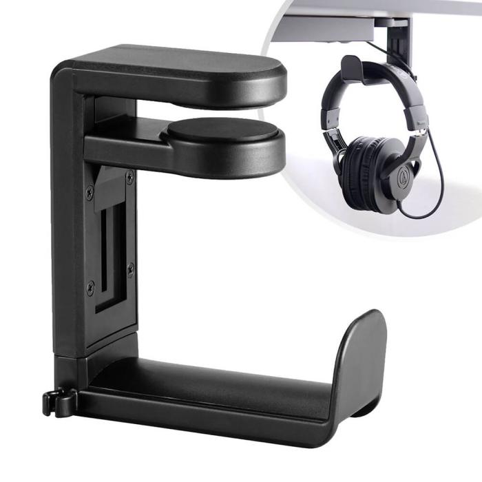 Bild 3, DESIRE2 DESIRE2 Hållare för Hörlur/Headset Monterat på skrivbordsskiva - Teknikhallen.se