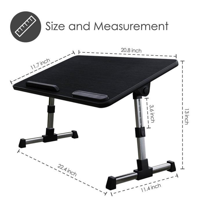 Bild 5, DESIRE2 DESRIE2 Laptop Desk Adjustable MDF - Teknikhallen.se