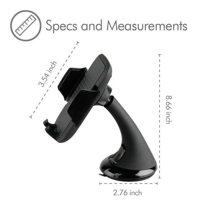 Bild 3, DESIRE2 DESIRE2 Car Holder Suction Mount - Teknikhallen.se