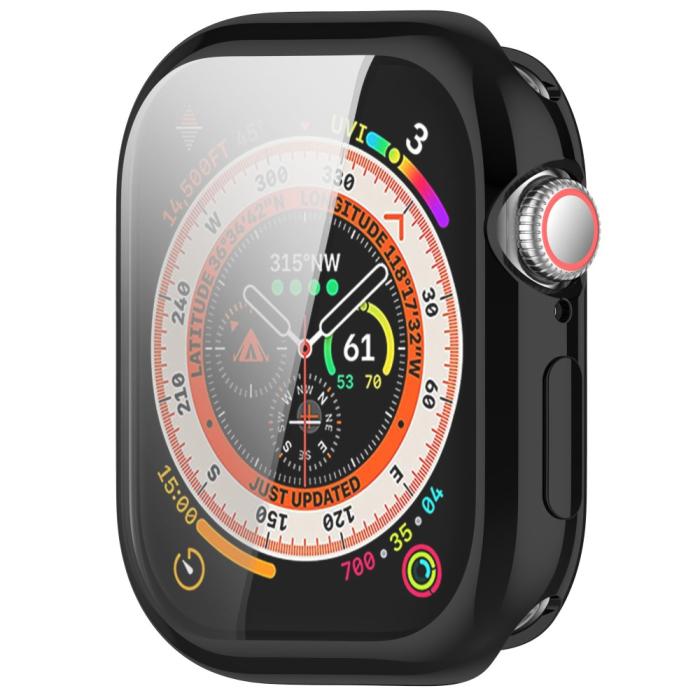 Bild 5,  Apple Watch 10 46 mm Skal Heltäckande TPU Svart - Teknikhallen.se
