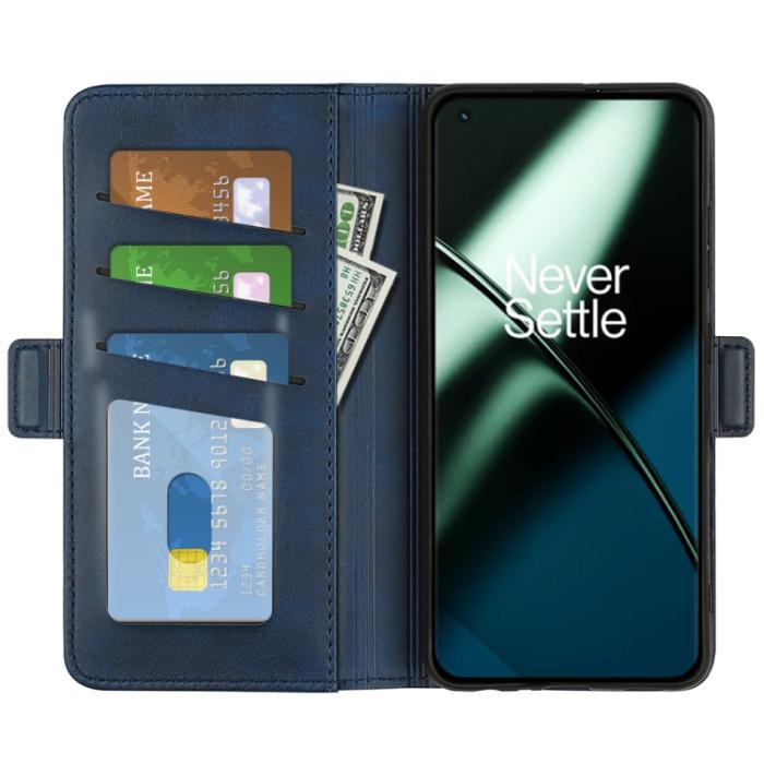Bild 4,  OnePlus 11 5G Fodral Magnetisk Stängning Blå - Teknikhallen.se