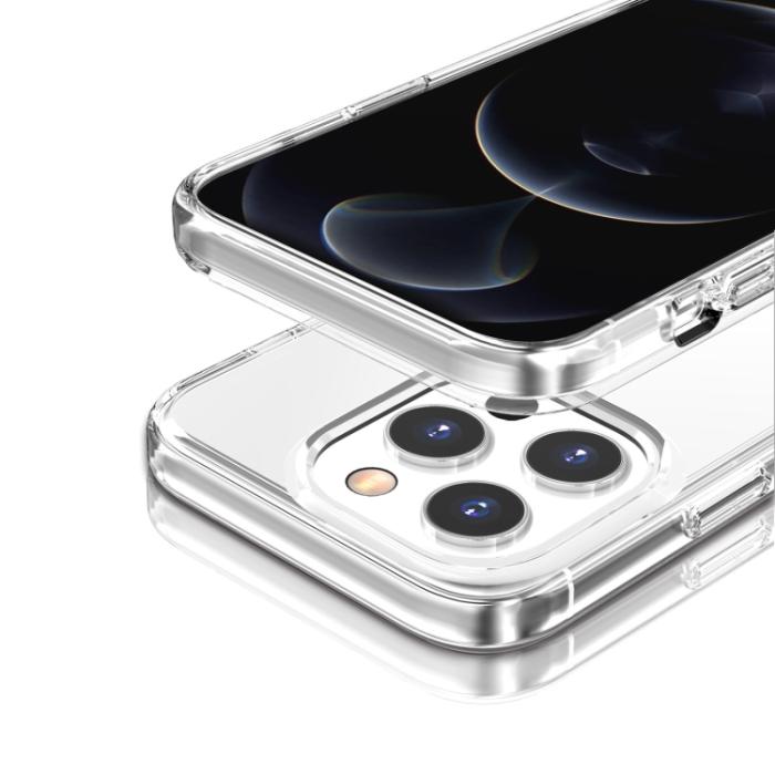 Bild 4,  iPhone 14 Pro Max Skal Shockproof Transparent - Teknikhallen.se