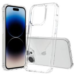  iPhone 15 Pro Skal Akryl/TPU Shockproof Transparent - Teknikhallen.se