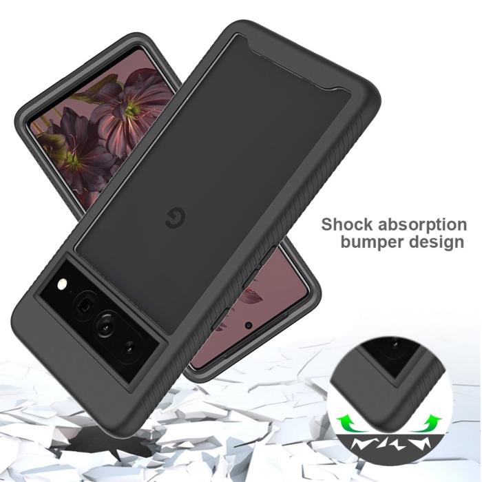 Bild 3,  Google Pixel 7 Pro Skal 360 Shockproof Hybrid Svart - Teknikhallen.se
